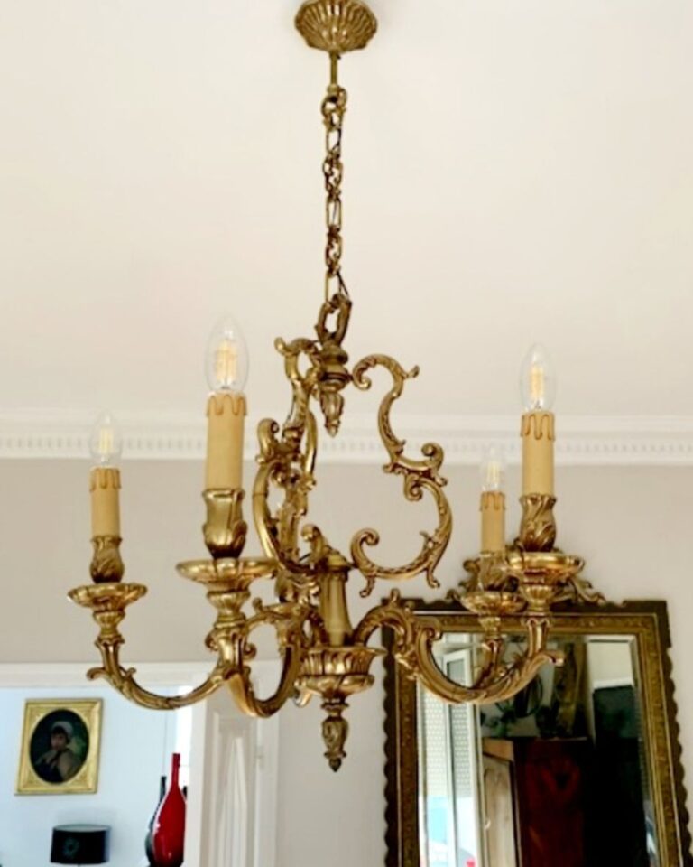 customisation suspension lustre bronze